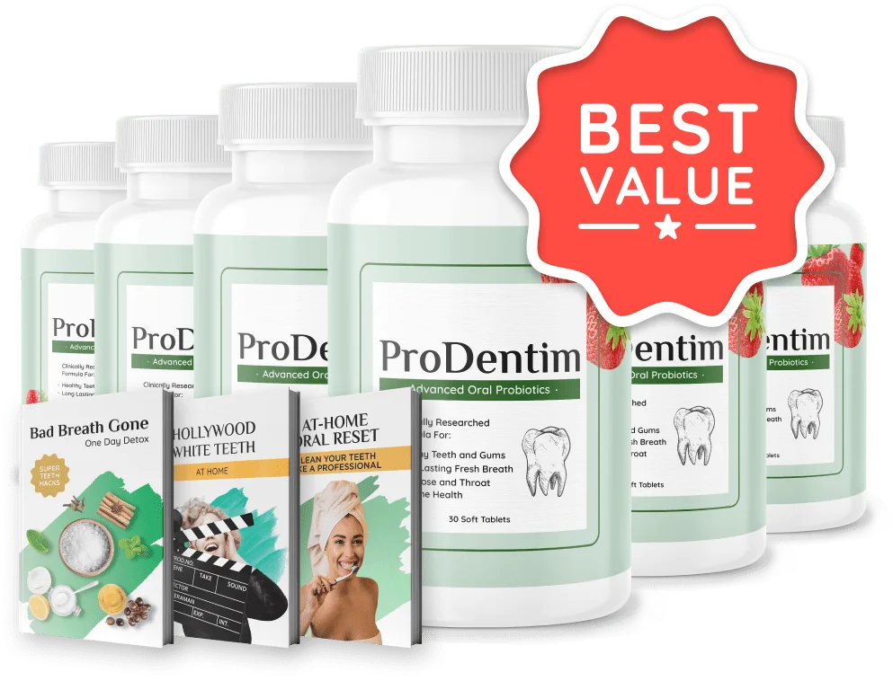 ProDentim 6 bottles best value